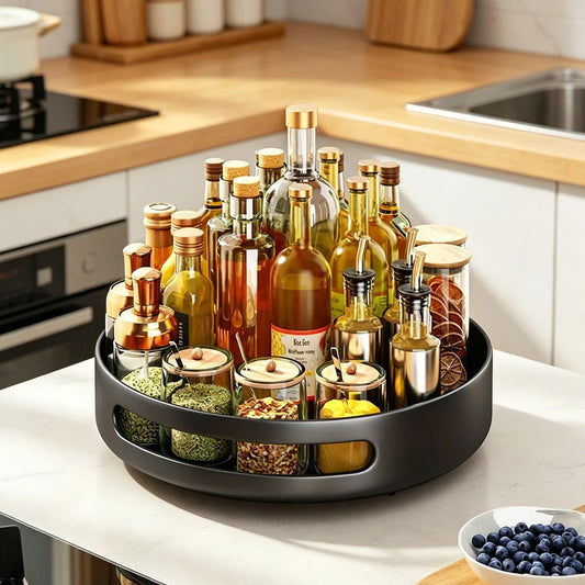 Heart & Home 360° Draaibaar Kruidenrek — Keuken Organizer